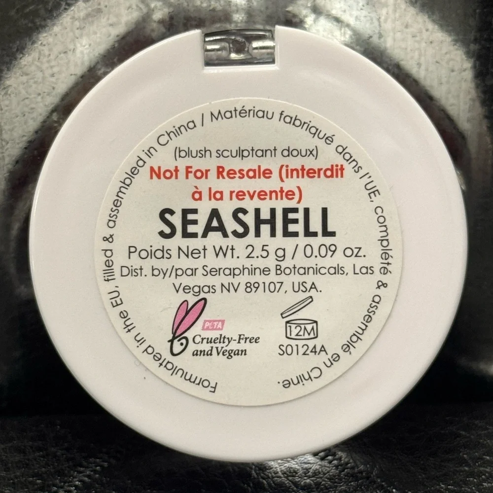 Seraphine Botanicals Periwinkle Pop Seashell Blush